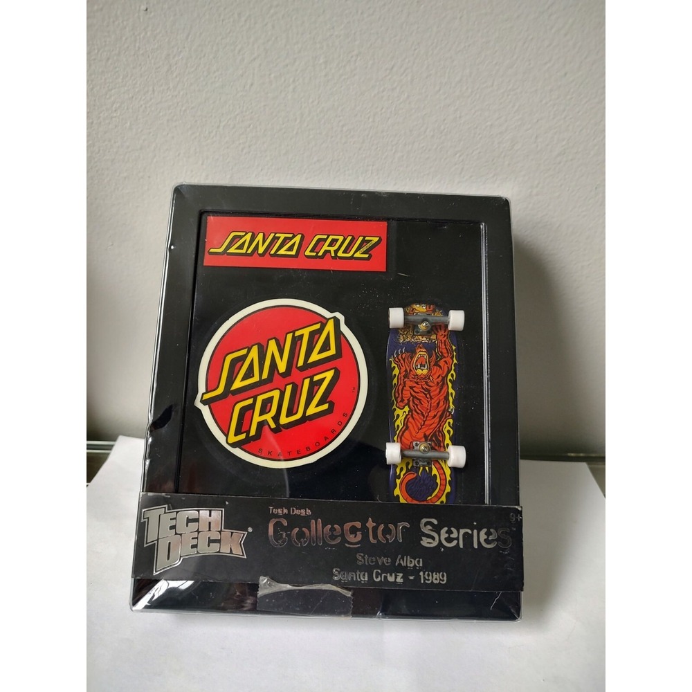 Tech‎ Deck skateboard collector series Steve Alba Santa Cruz 1989